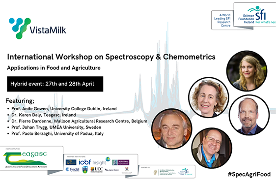 International Workshop on Spectroscopy and Chemometrics 2022 | VistaMilk