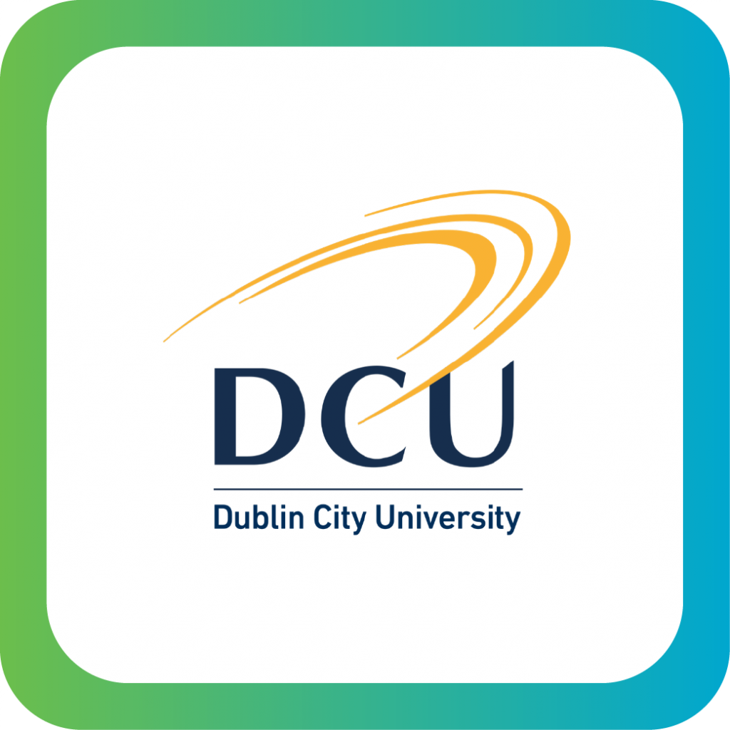 DCU logo, participant in MSCA Postdoctoral Fellowships